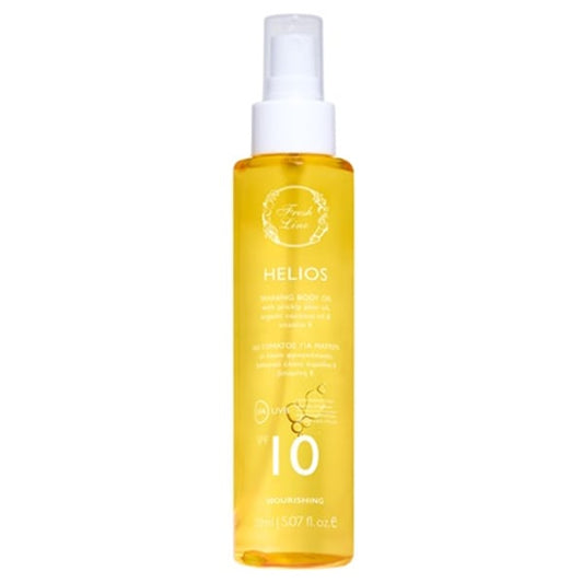 Fresh Line Helios Tanning Body Oil SPF10  150 ml