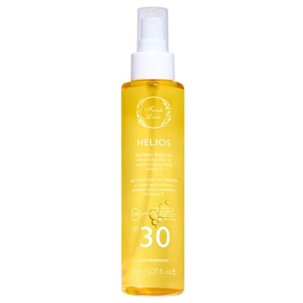 Fresh Line Helios Tanning Body Oil SPF30  150 ml