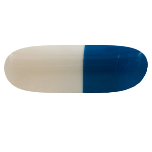 Chemco Capsules No.0 White - Blue 500mg  1000 copë