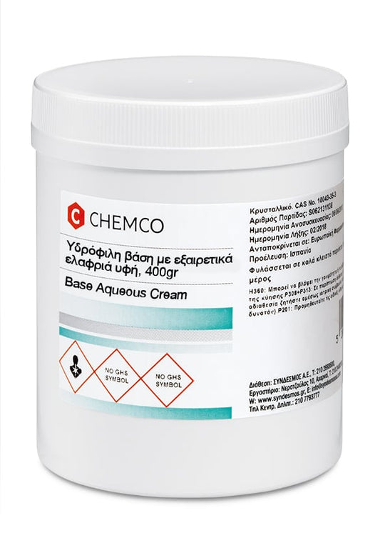 Chemco Base Aqueous Cream  400gr