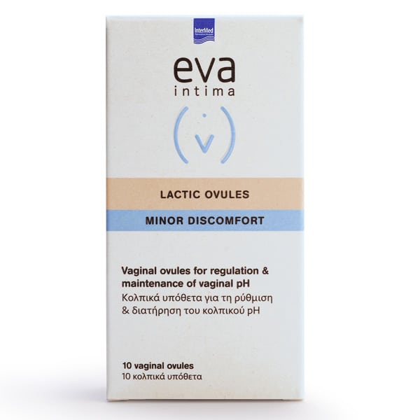 Intermed Eva Intima Lactic Ovules Minor Discomfort  10 copë