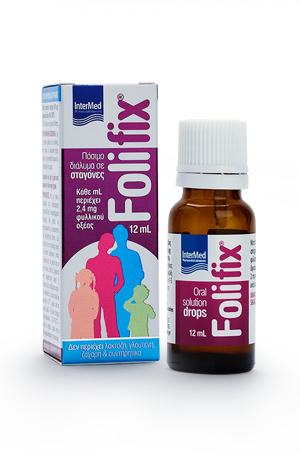 Intermed Folifix Folic Acid Oral Solution Drops  12 ml