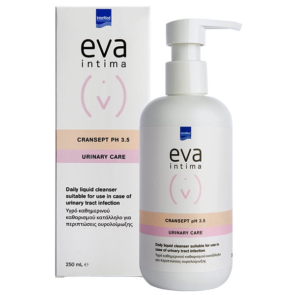 Intermed Eva Intima Cransept Liquid Cleanser pH 3.5 Urinary Care  250 ml