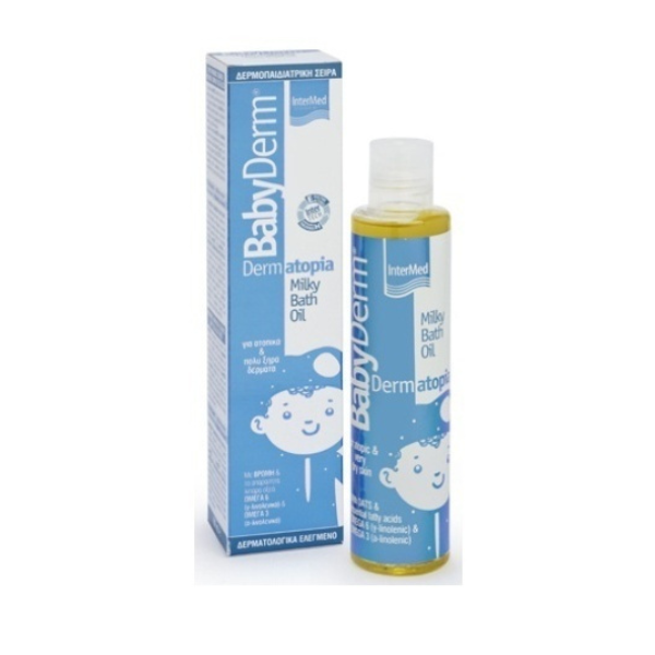 Intermed Babyderm Dermatopia Milky Bath Oil  200 ml