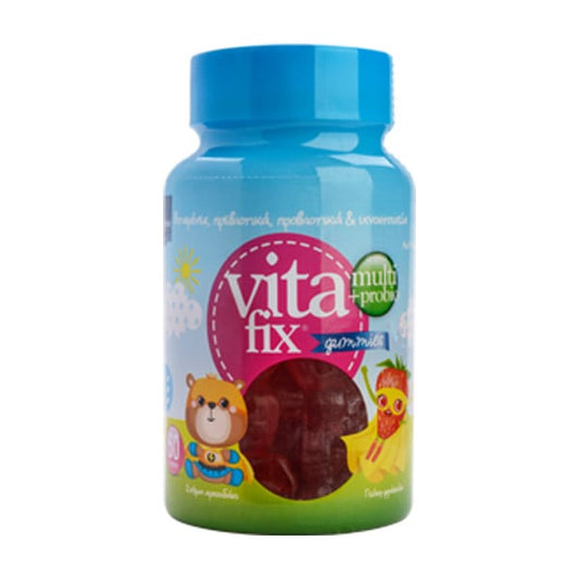 Intermed Multi & Probio VitaFix Gummies Bear Strawberry Jar  60 copë