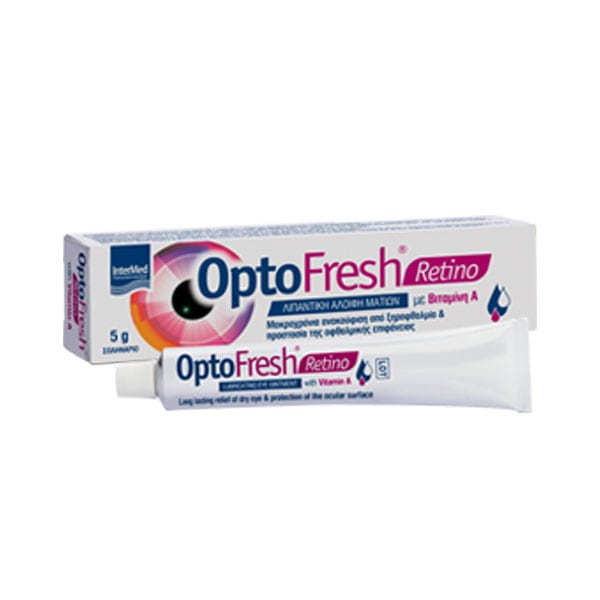 Intermed Optofresh Retino Lubricating Eye Ointment with Vitamin A  5g