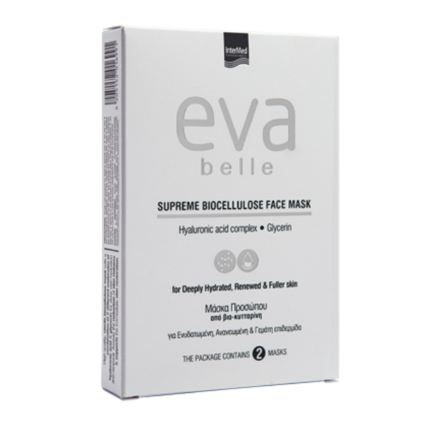 Intermed Eva Belle Supreme Biocellulose Face Mask  2x20ml