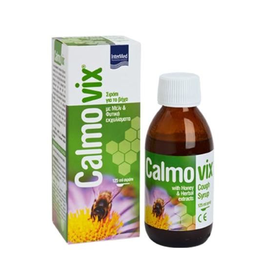Intermed Calmovix Cough Syrup with Honey and Herbal Extracts  125 ml