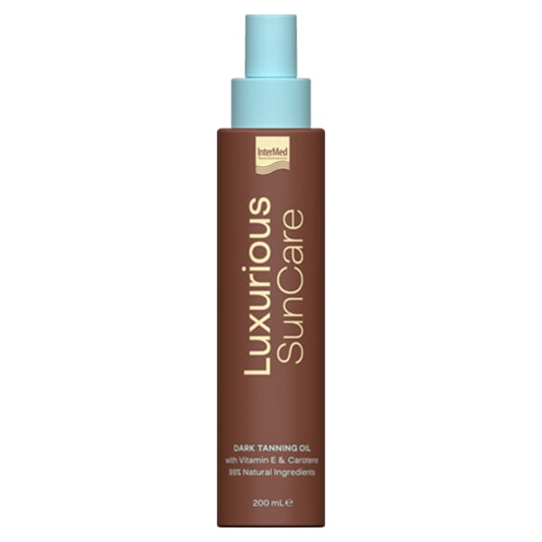 Intermed Luxurious Sun Care Dark Tanning Oil  200 ml