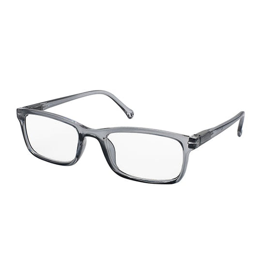 Eyelead E181 Unisex Horn-Rimmed Reading Glasses Grey-Transparent  1 copë - Transparente - Gri