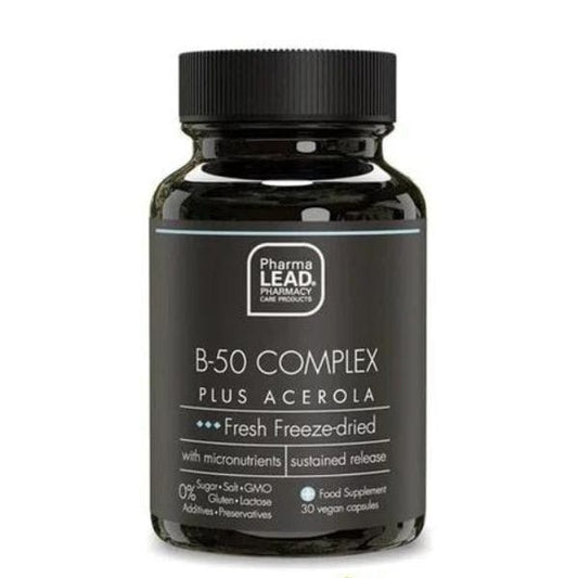 Pharmalead Black Range B-50 Complex Plus Acerola  30 kapsula vegjetariane