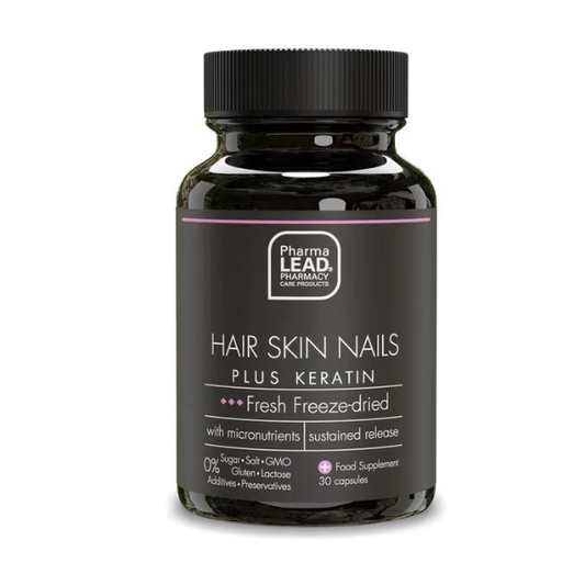 Pharmalead Black Range Hair Skin Nails Plus Keratin  30 kapsula