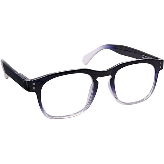 Eyelead Unisex E237 Presbyopia Glasses +1.25 Black/Clear  copë - E zezë - Transparente
