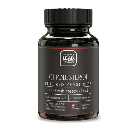 Pharmalead Black Range Cholesterol Plus Red Yeast Rice  30 kapsula vegjetariane