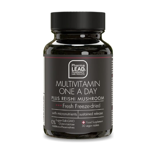 Pharmalead Black Range Multivitamin One A Day Plus Reishi Mushroom  30 tableta vegjetariane