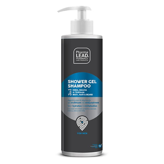 Pharmalead 3in1 Shower Gel Shampoo for Men  500 ml
