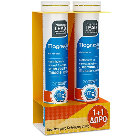 Pharmalead Promo 1+1 Magnesium 375mg  2x20 eff.tabs