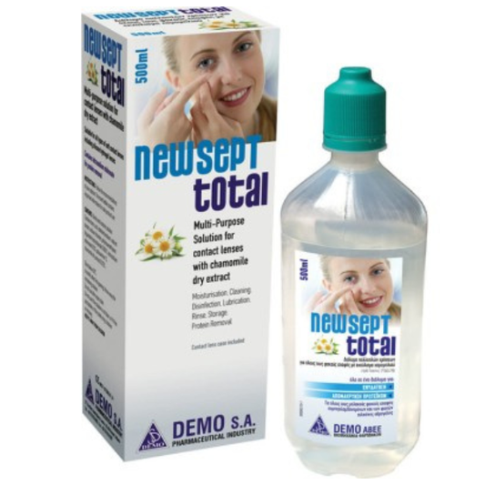 NewSept Total Multipurpose Contact Lens Solution with Chamomile Extract  500 ml