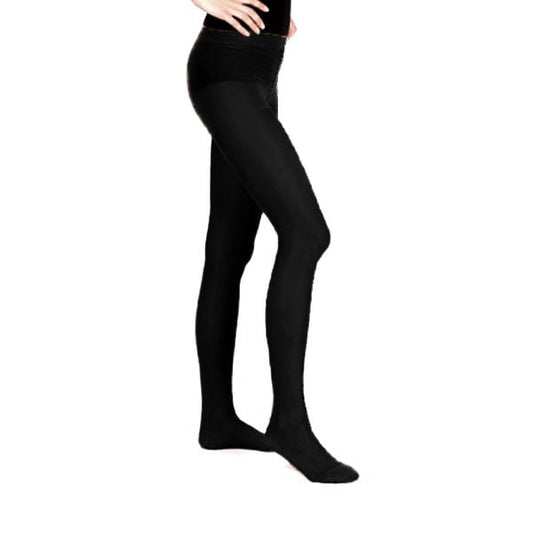 ADCO Graduated Compression Tights 40 Den (8 - 10 mmHg), for Tired Legs, Varicose Veins, Phlebitis (07700)  1 copë - E zezë