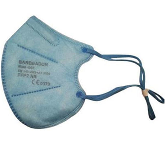 Barbeador FFP2 MAX-06F Filtering Half Mask  Maska mbrojtëse e disponueshme 20 copë - Blu e çelët
