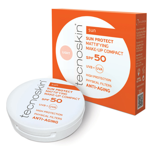 Tecnoskin Sun Protect Mattifying Make-Up Compact SPF50  10g - E LEHTË