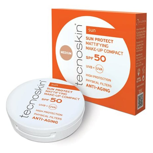 Tecnoskin Sun Protect Mattifying Make-Up Compact SPF50  10g - MESATARE