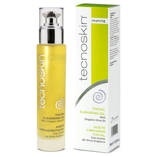 Tecnoskin Facial Cleansing Oil with Organic Olive Oil  100 ml