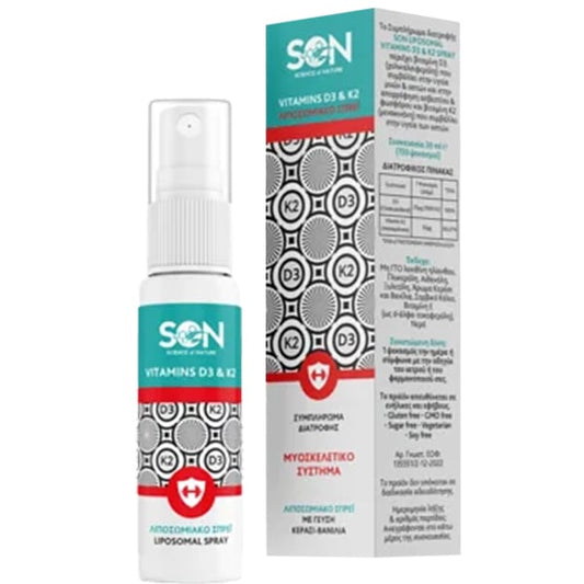 Son Science of Nature Liposomal D3 K2 Spray  30 ml