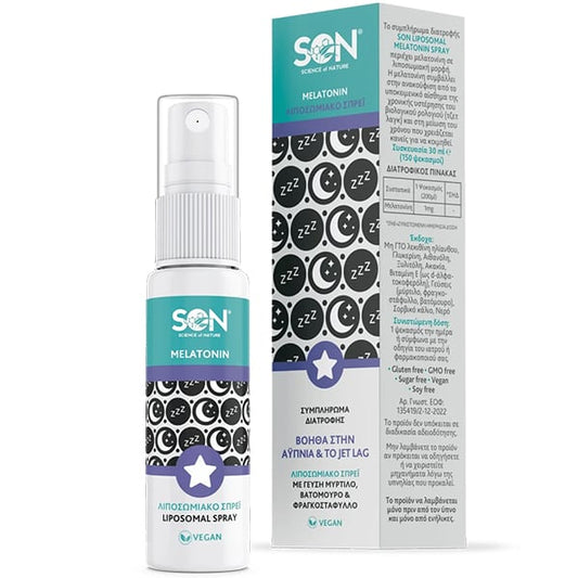 SON Science of Nature Melatonin Liposomal Spray Ezsleep & Jet Lag  30 ml