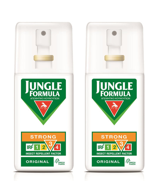 2x Jungle Formula Strong Original Spray  2 x 75ml