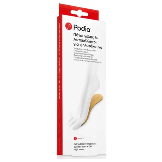 Podia Self-Adhesive Insoles 3/4 for High Heels  1 palë