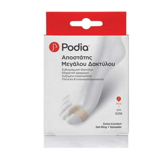 Podia Extra-Comfort Gel-Ring & Spreader One Size  2 copë