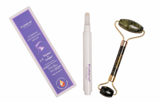 Foltene Promo Eyebrow Enhancing Serum, 4ml & Free Face and Eye Roller  1 copë