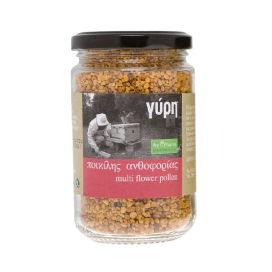 Apipharm Dried Pollen of Various Flowers to Stimulate the Organism with Antibacterial & Antioxidant Properties  200gr