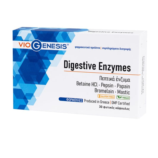 Viogenesis Digestive Enzymes  30 kapsula vegjetariane