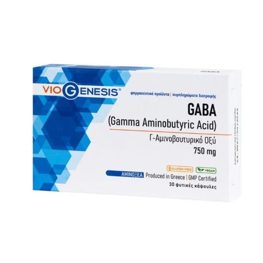Viogenesis GABA 750mg  Kapsula 30vag