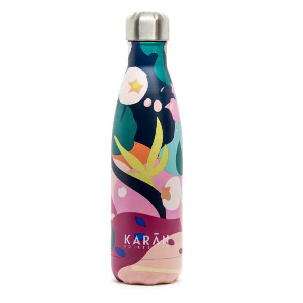 Karan All Day Multicolor Stainless Steel Water Bottle  500 ml