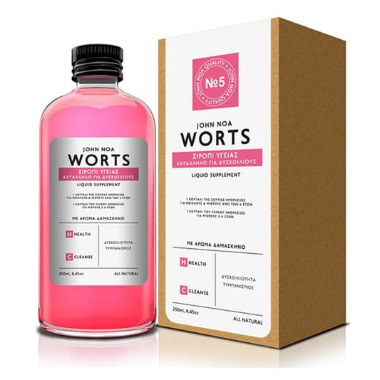 John Noa Worts No5,  Shurup Shëndetësor i Përshtatshëm për Kapsllëk 250 ml