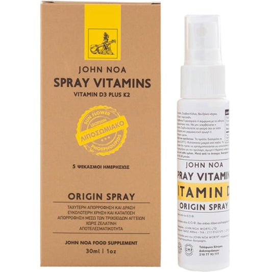 John Noa Origin Spray Vitamin D3 Plus K2  30 ml