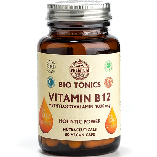 Bio Tonics Vitamin B12 Methylcobalamin 1000mcg Holistic Powder  30 kapsula