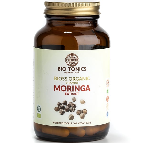 Bio Tonics Bioss Organic Vitamins Moringa Extract 300mg  60 kapele