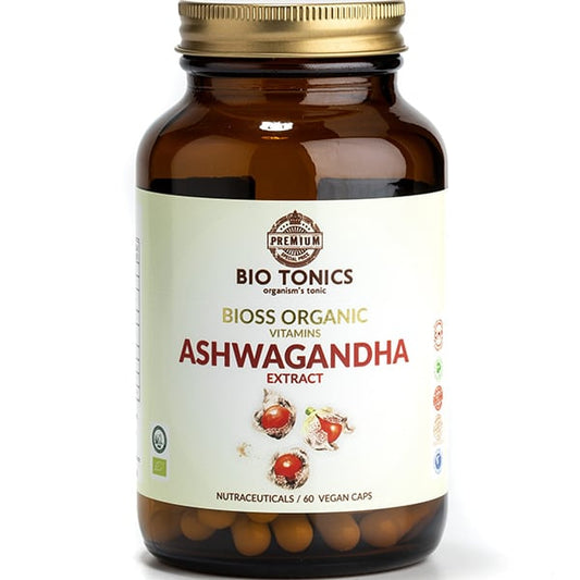 Bio Tonics Bioss Organic Vitamins Ashwagandha Extract 320mg  60 kapele