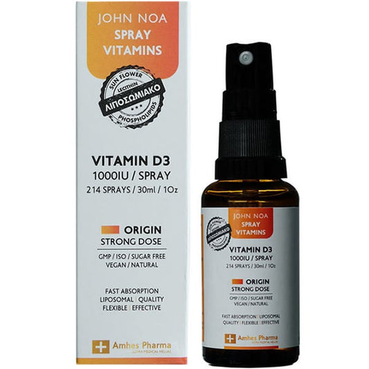 John Noa Vitamin D3 Origin Strong Dose 1000iu Spray  30 ml