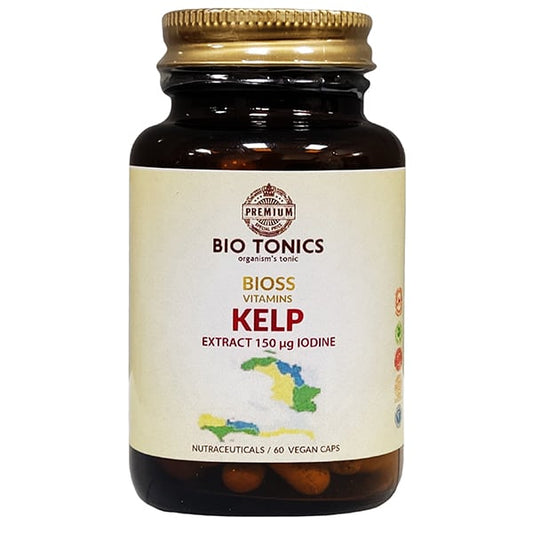 Bio Tonics Kelp Extract 150 μg Iodine 60 kapsula vegjetariane