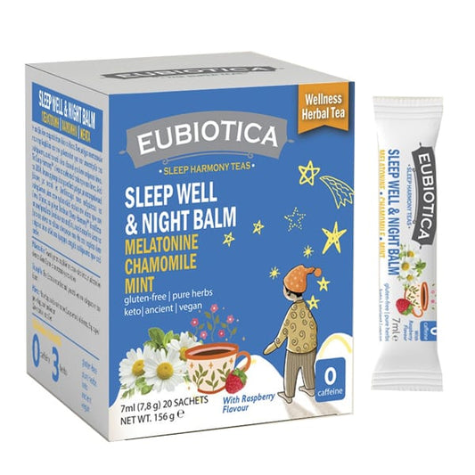 Eubiotica Sleep Harmony Teas Sleep Well & Night Balm  20x7.8g