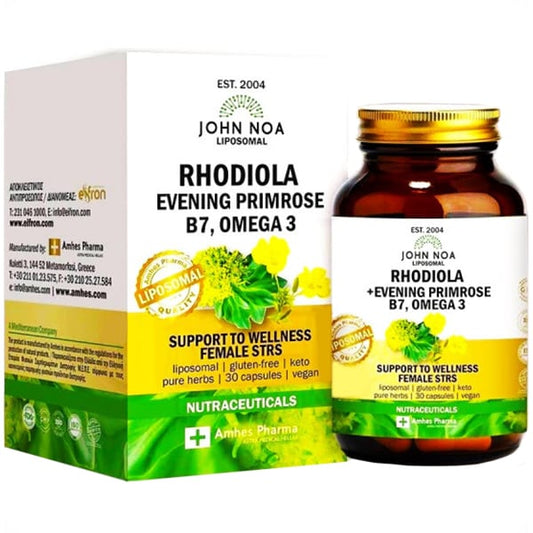 John Noa Liposomal Rhodiola Evening Primrose B7 & Omega 3  30 kapsula