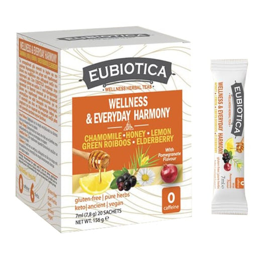 Eubiotica Wellness Herbal Teas Wellness & Everyday Harmony  20x7.8g