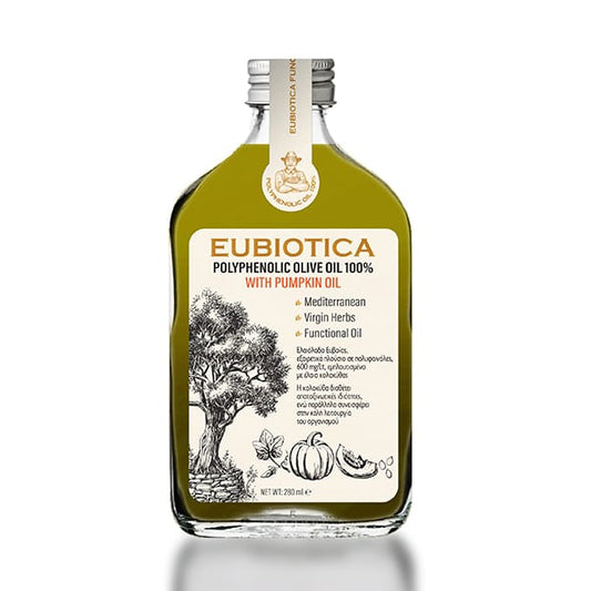 Eubiotica Polyphenolic Olive Oil 100% with Pumpkin Oil  280 ml