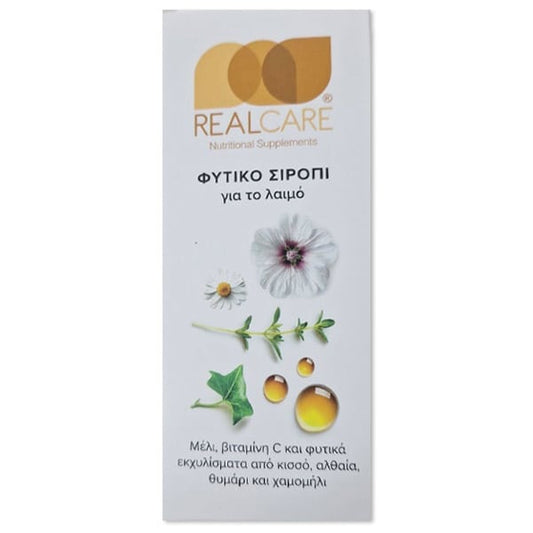Realcare Herbal Syrup for Sore Throat  200 ml