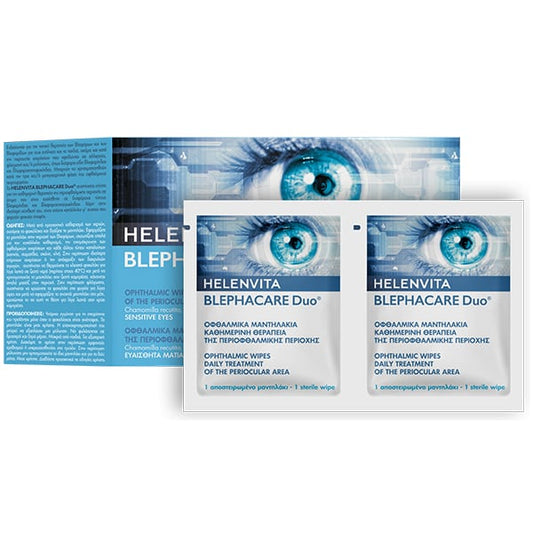 Helenvita Blephacare Duo Wipes  14 copë